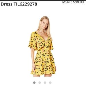 BCBG Yellow dress